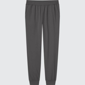 Dámské Kalhoty Jogger Uniqlo Ultra Stretch Active Šedé | MOPEJHA-76