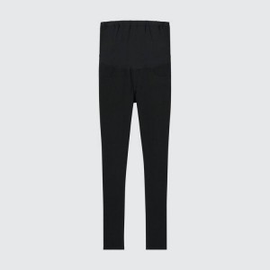 Dámské Legíny Uniqlo Ultra Stretch Maternity Černé | AUNZEKS-60