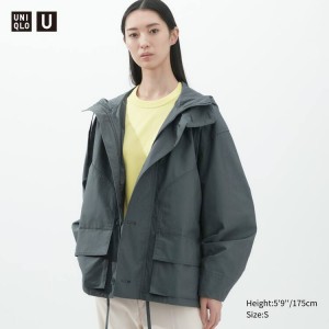 Dámské Parka Uniqlo U Relaxed Tmavě Šedé | DSHGTIL-05