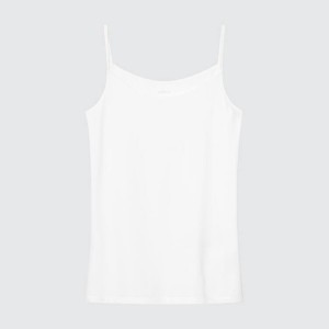 Dámské Topy Uniqlo Airism Camisole Bílé | OFNCQJY-41