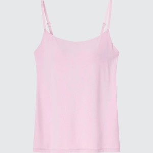 Dámské Vesta Uniqlo Airism Camisole Růžové | MPOFJKZ-63