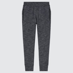 Dětské Kalhoty Jogger Uniqlo Ultra Stretch Dry Tmavě Šedé | IFUGLPO-41