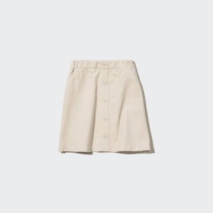 Dětské Kraťasy Uniqlo Corduroy Béžový | HQLEAYR-64