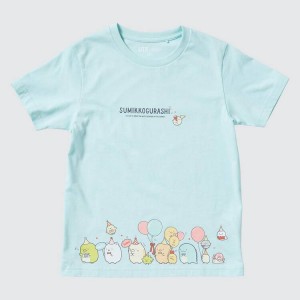 Dětské Tričko Uniqlo Sumikkogurashi Ut Grafická Blankyt | QZTXHGJ-37