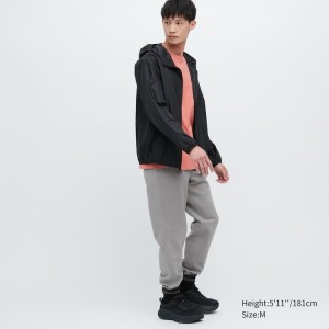 Pánské Kalhoty Jogger Uniqlo Dry Stretch (Long) Šedé | RZJEQCU-38