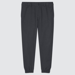 Pánské Kalhoty Uniqlo Joggers Tmavě Šedé | XVOWLQR-18