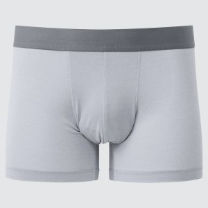 Pánské Spodní Prádlo Uniqlo Airism Heather Low Rise Boxerské Světle Šedé | FSHVQXW-58