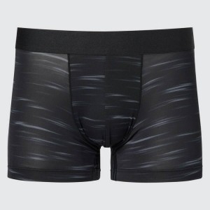 Pánské Spodní Prádlo Uniqlo Airism Low Rise Boxers Černé | XOEFBWL-89