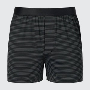 Pánské Spodní Prádlo Uniqlo Airism Trunks Černé | ODSWZAX-62