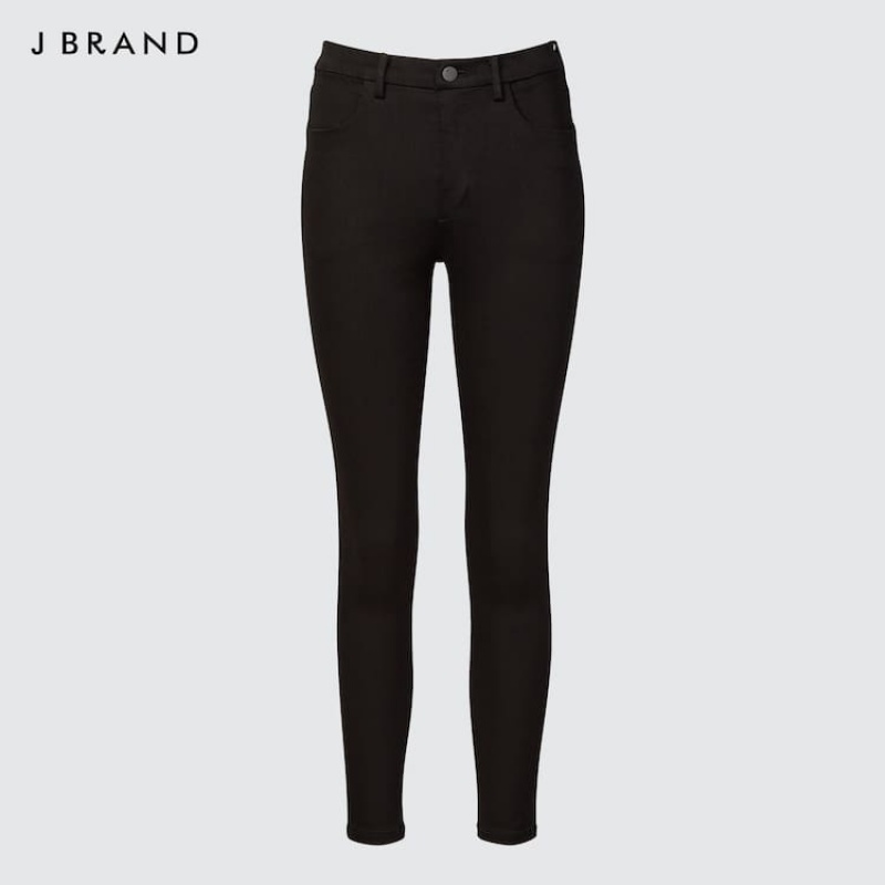 Dámské Kalhoty Uniqlo Jnd Jeggings Černé | HXZORSU-93