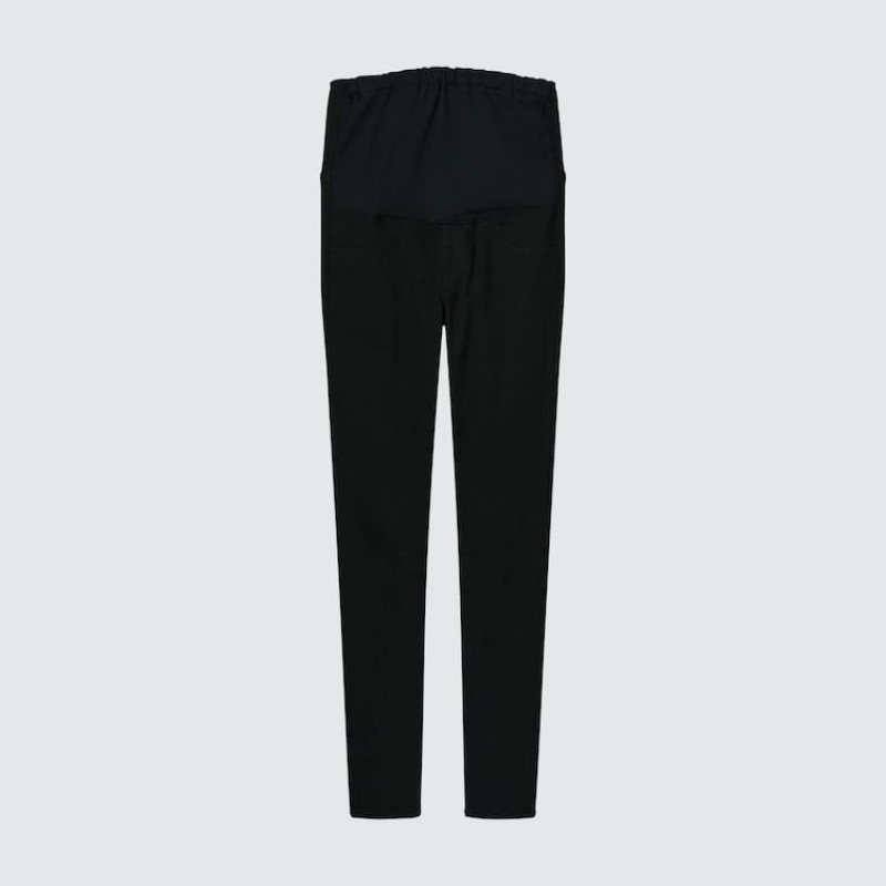 Dámské Kalhoty Uniqlo Ultra Stretch Maternity Černé | CVQRZDT-57