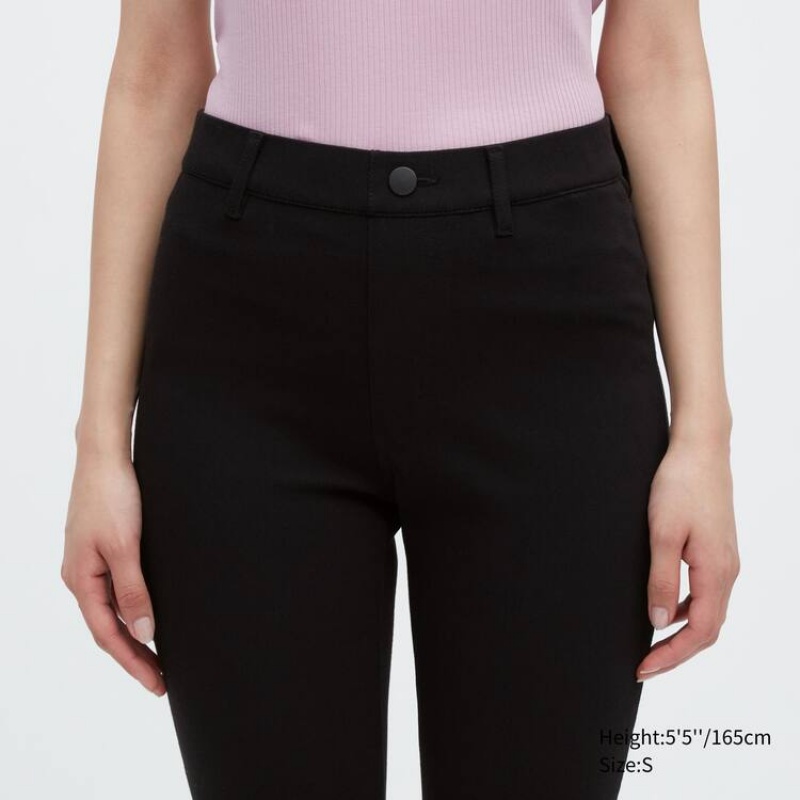 Dámské Kalhoty Uniqlo Ultra Stretch Černé | ZKWGLME-68