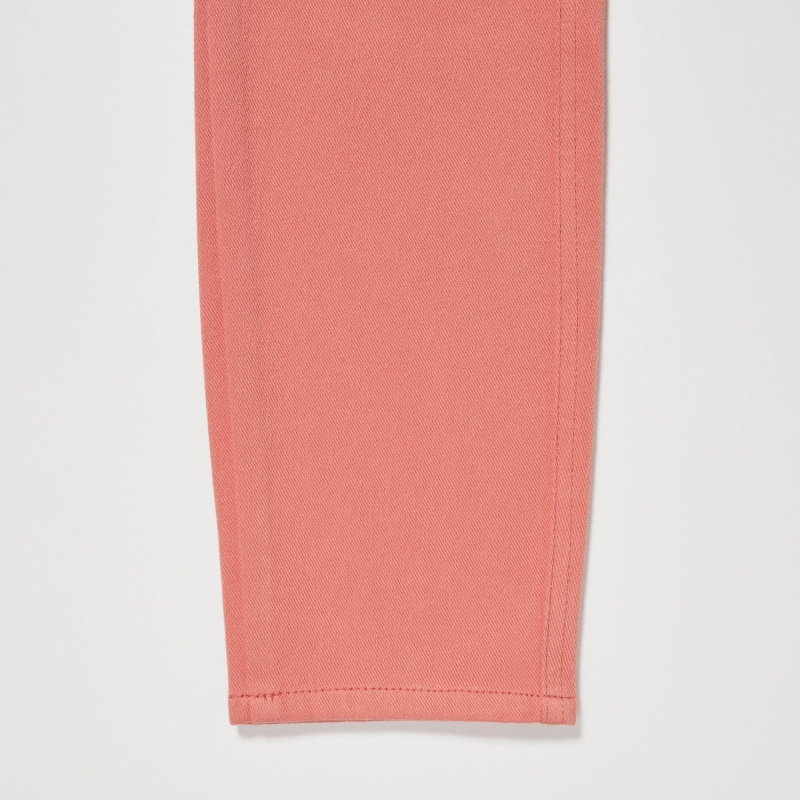 Dámské Legíny Uniqlo Ultra Stretch High Rise Cropped Růžové | KZFSLMD-01