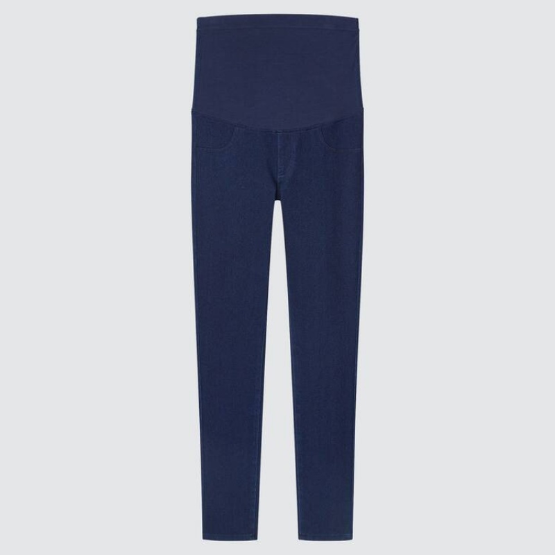 Dámské Legíny Uniqlo Ultra Stretch Maternity (2021 Season) Blankyt | WDAKEYT-98