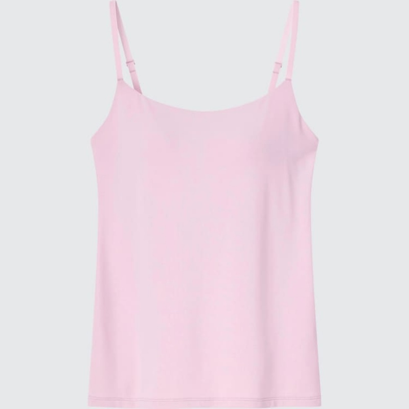 Dámské Loungewear Uniqlo Airism Camisole Růžové | TXGDRUB-92