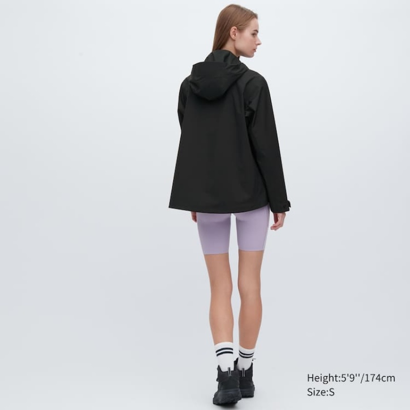 Dámské Parka Uniqlo Blocktech Černé | OEZNHCT-50