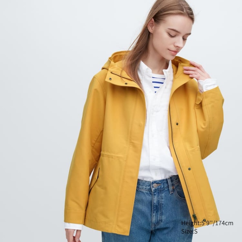 Dámské Parka Uniqlo Utility Žluté | TUWZDXH-05