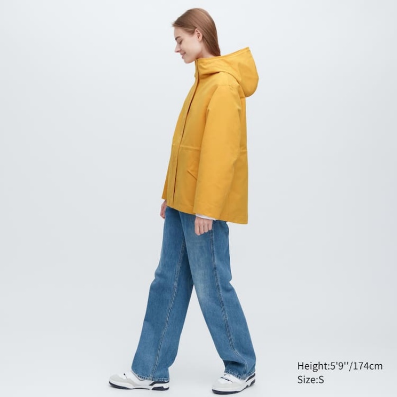 Dámské Parka Uniqlo Utility Žluté | TUWZDXH-05