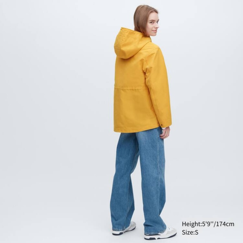 Dámské Parka Uniqlo Utility Žluté | TUWZDXH-05