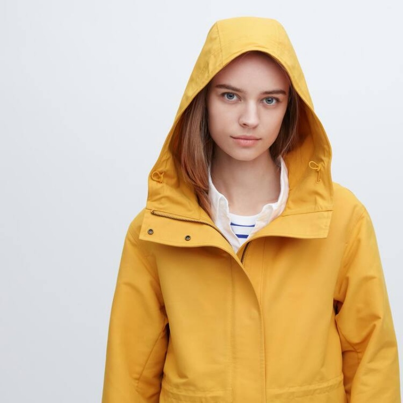 Dámské Parka Uniqlo Utility Žluté | TUWZDXH-05