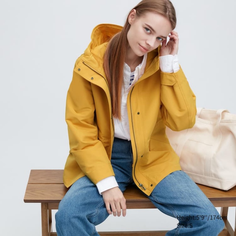 Dámské Parka Uniqlo Utility Žluté | TUWZDXH-05