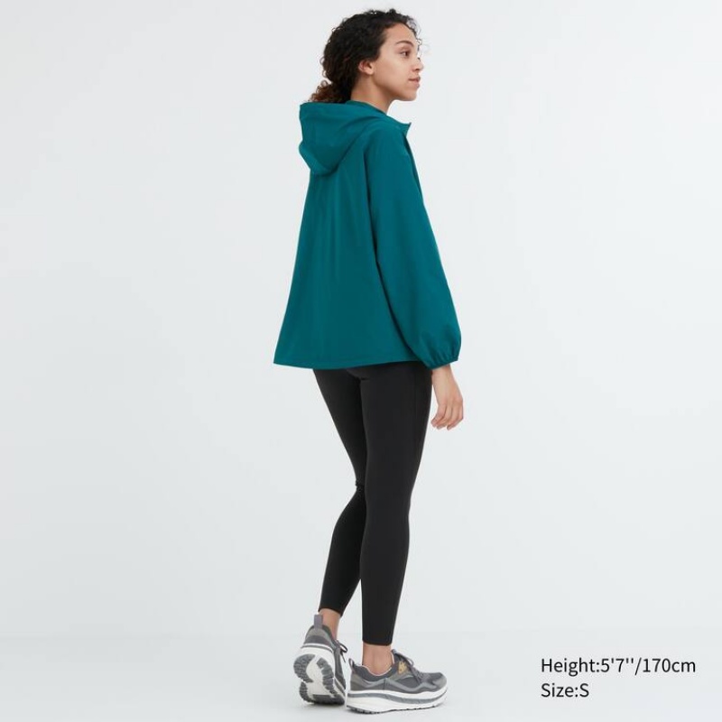 Dámské Parka Uniqlo Uv Protection Pocketable Blankyt | BZSYXAL-79