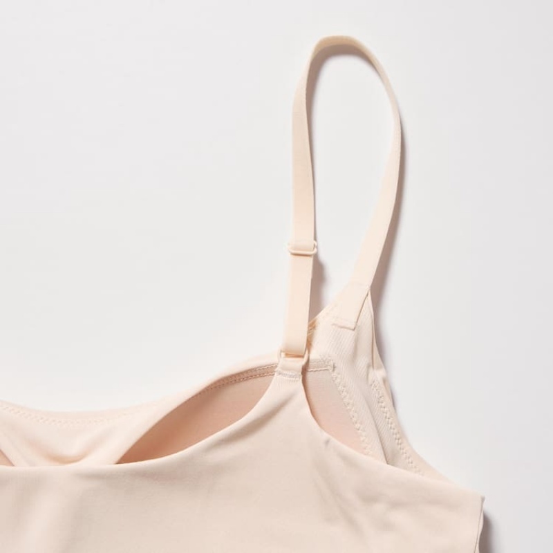 Dámské Podprsenky Uniqlo Airism Camisole Béžový | AXPJKEZ-52