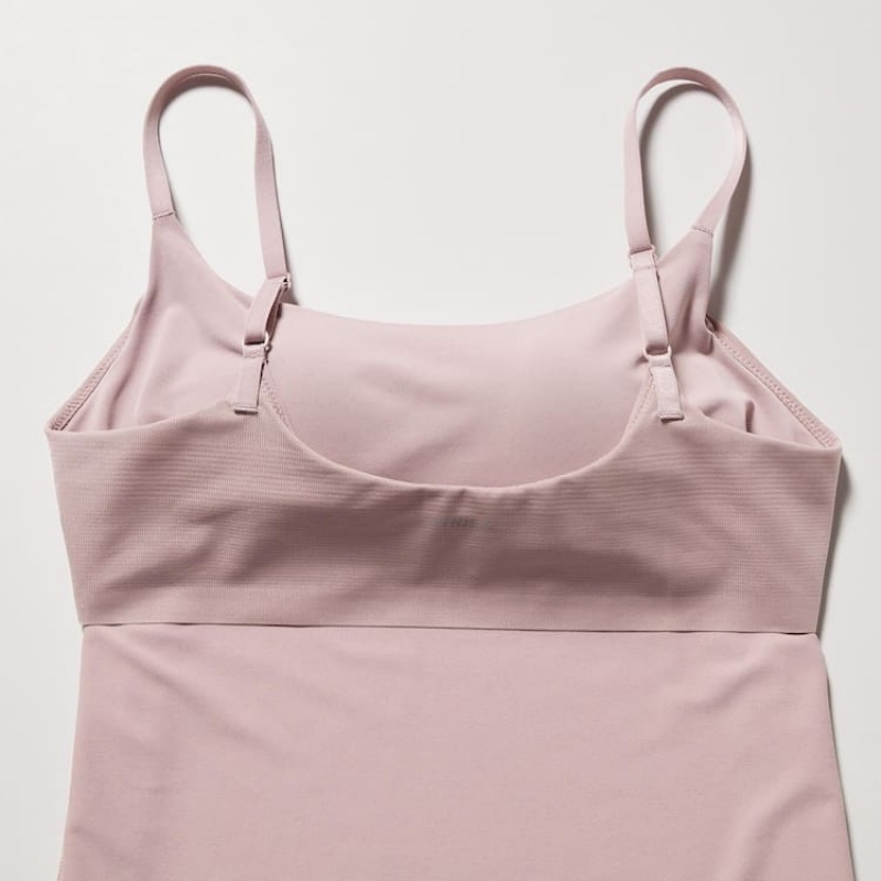 Dámské Podprsenky Uniqlo Airism Camisole Růžové | TJXAQVO-36