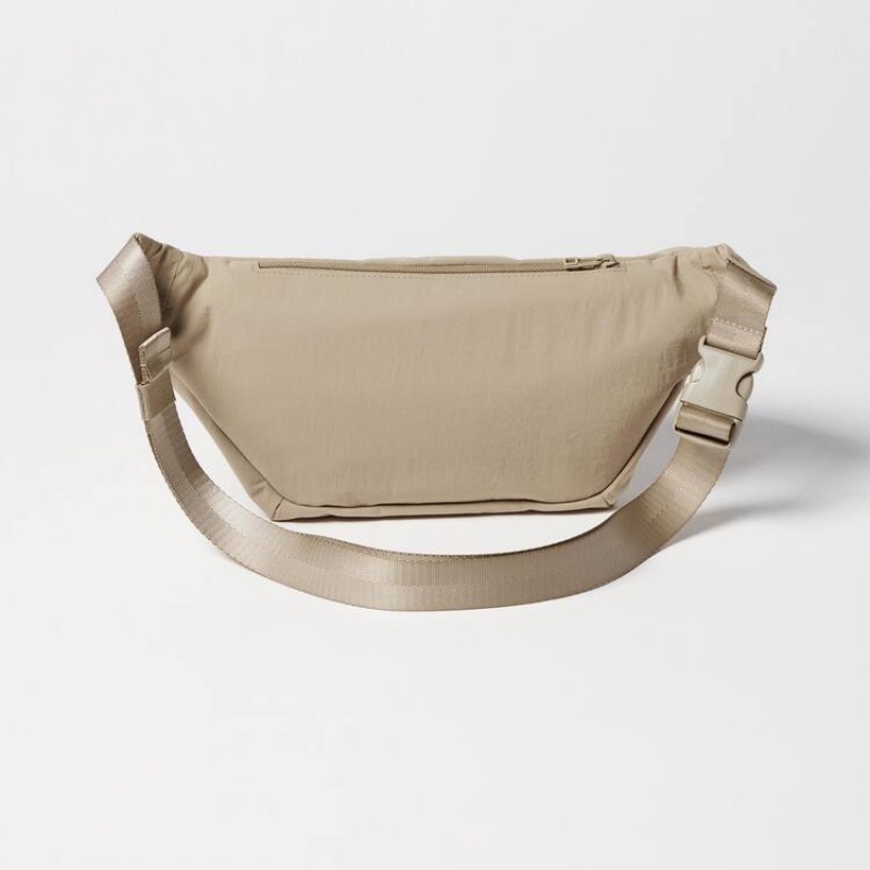 Dámské Tašky Uniqlo Nylon Crossbody Béžový | NDSJRQE-62