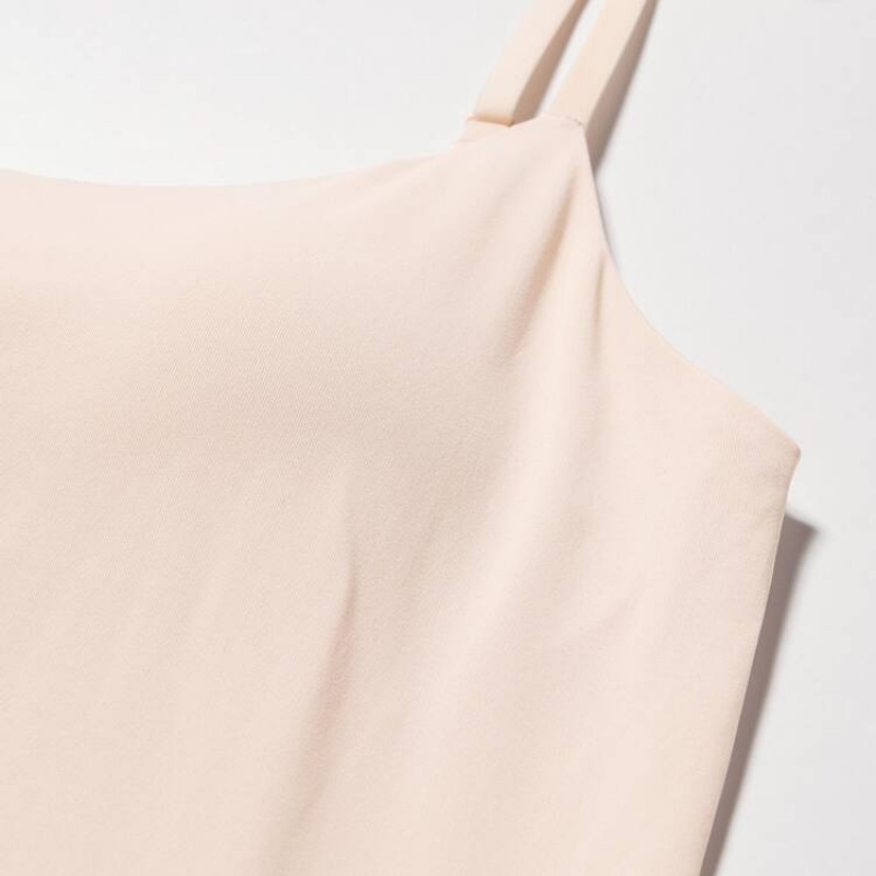 Dámské Topy Uniqlo Airism Camisole Béžový | IKUWAYX-37