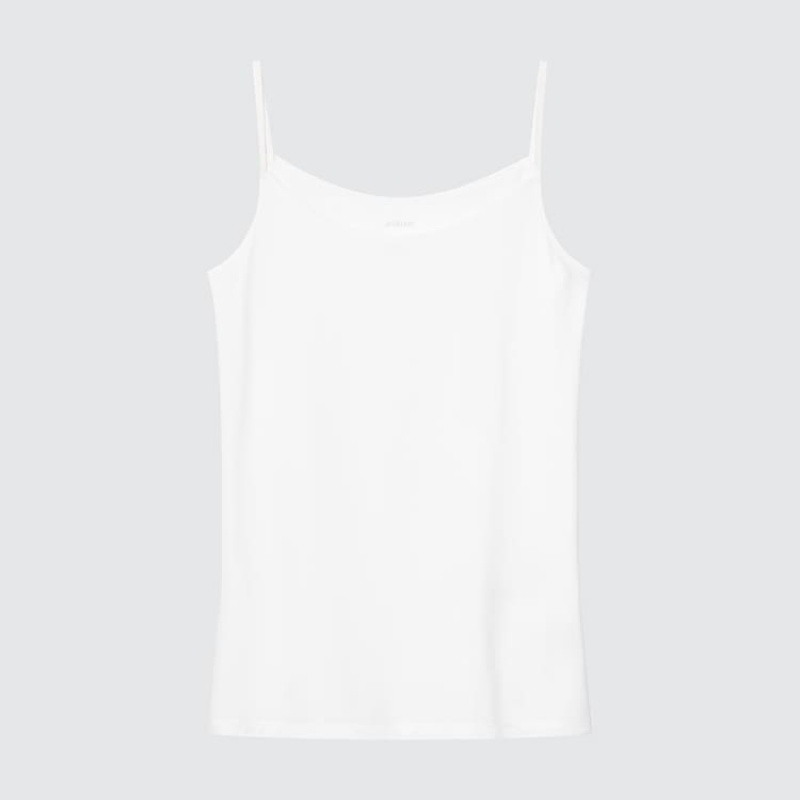 Dámské Vesta Uniqlo Airism Camisole Bílé | MFXTPZW-95