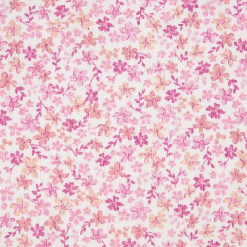 Dítě Legíny Uniqlo Flower Print Růžové | ZVXWUSR-10