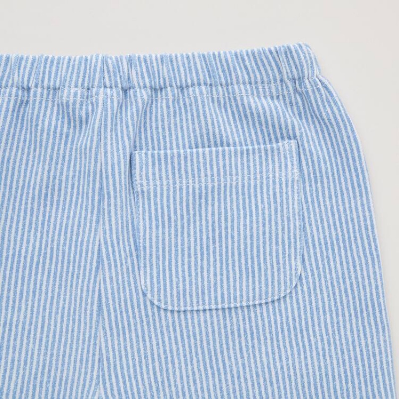 Dítě Legíny Uniqlo Relaxed Fit Blankyt | YAJRPCQ-64