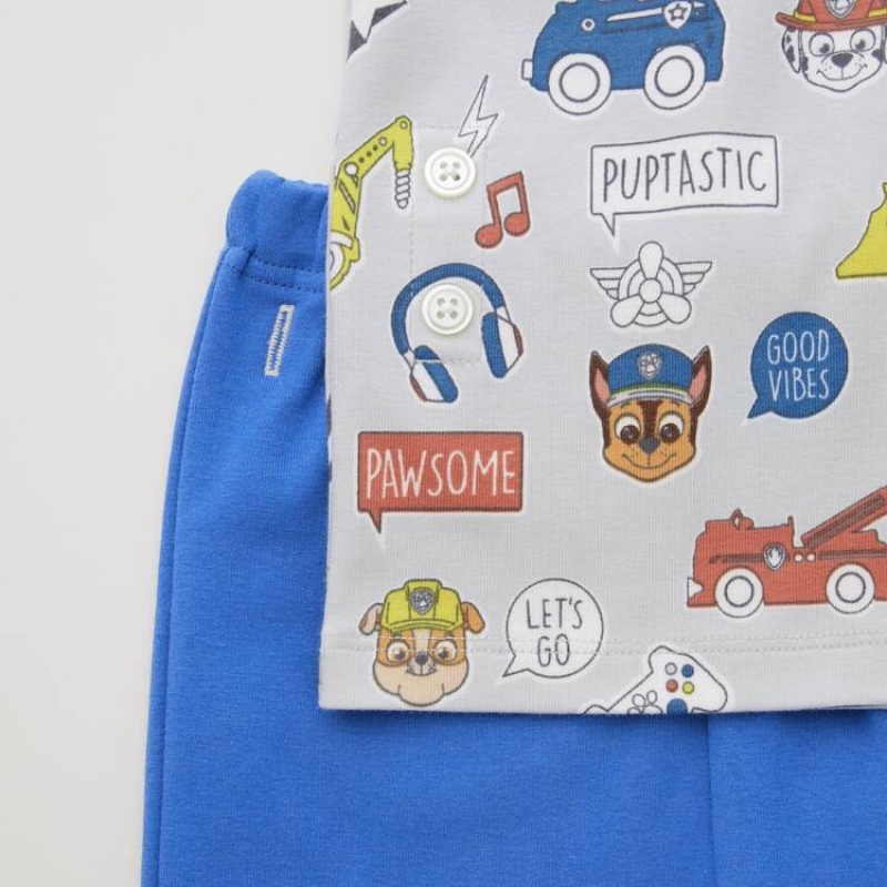 Dítě Loungewear Uniqlo Paw Patrol Ut Šedé Blankyt | BSTCLRX-68