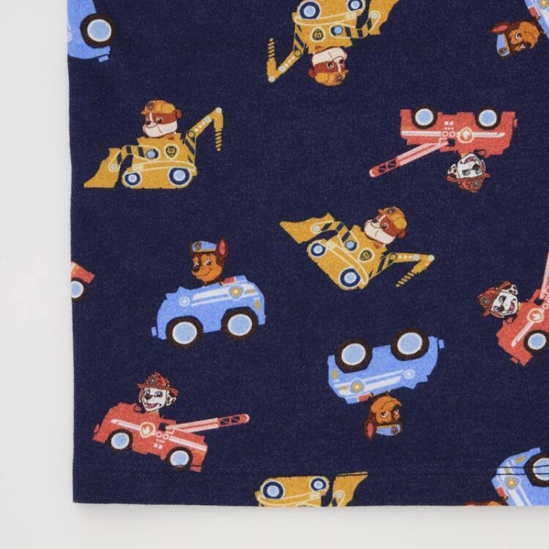 Dítě Tričko Uniqlo Paw Patrol Ut Grafická Blankyt | HLAYIQR-42