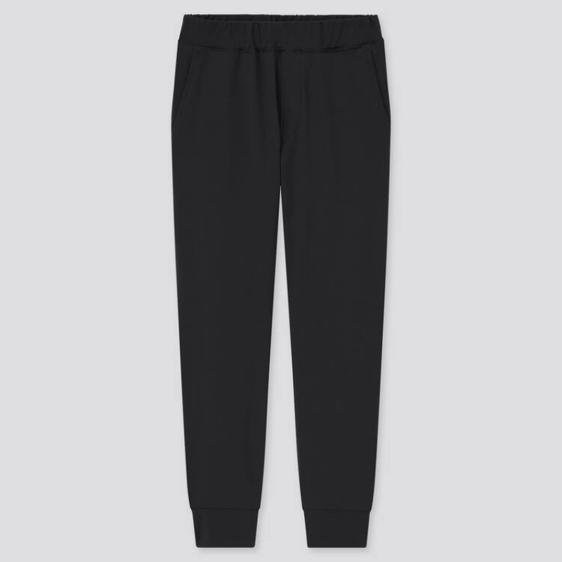 Dětské Kalhoty Jogger Uniqlo Ultra Stretch Active (2021 Season) Černé | IYSNMKG-14