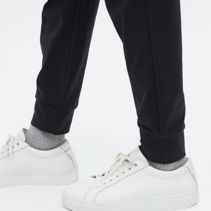 Dětské Kalhoty Jogger Uniqlo Ultra Stretch Dry-ex Active Černé | CZYNSXW-92