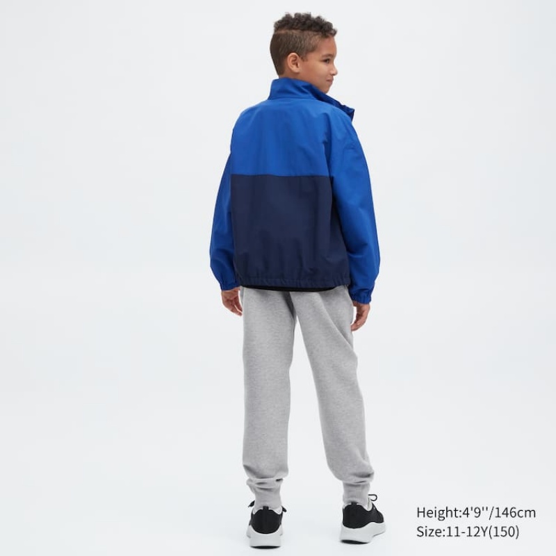 Dětské Kalhoty Jogger Uniqlo Ultra Stretch Dry Šedé | YUZDOLT-40