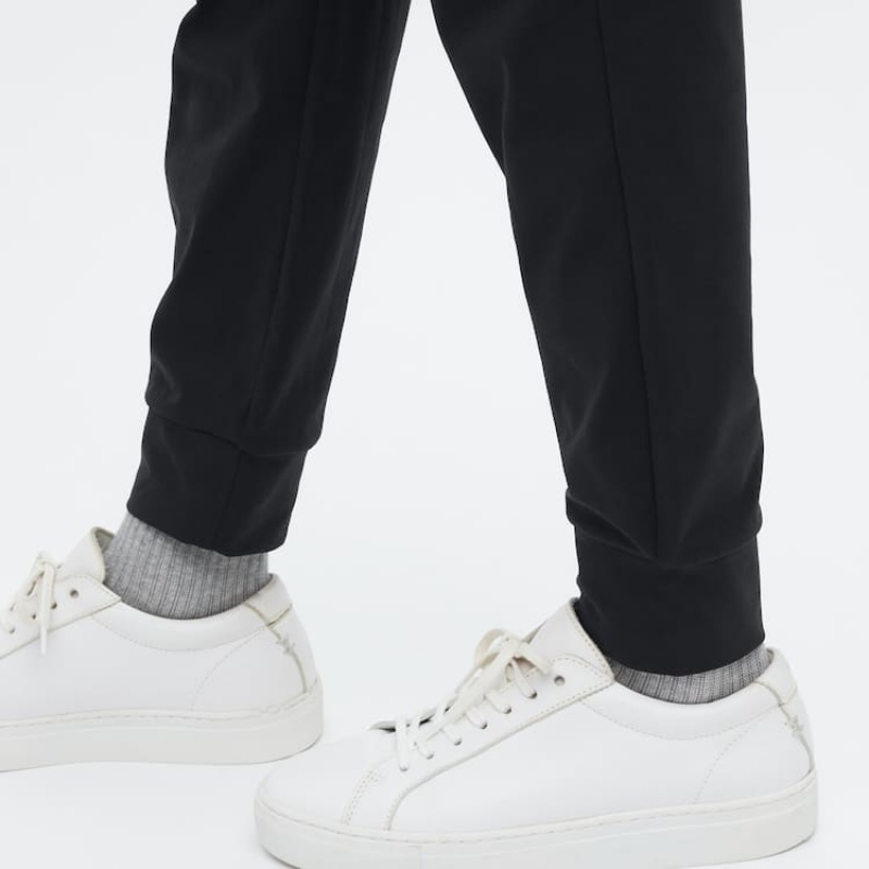 Dětské Kalhoty Jogger Uniqlo Ultra Stretch Dry-ex Active Černé | CZHIOFB-09