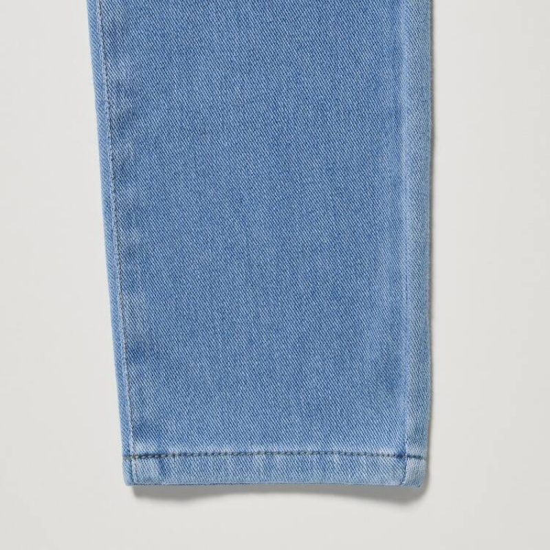 Dětské Kalhoty Jogger Uniqlo Ultra Stretch Denim (With Back Pockets) Blankyt | HVRPLWQ-38