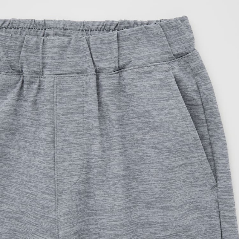 Dětské Kalhoty Jogger Uniqlo Ultra Stretch Active Šedé | FSHPZKB-18