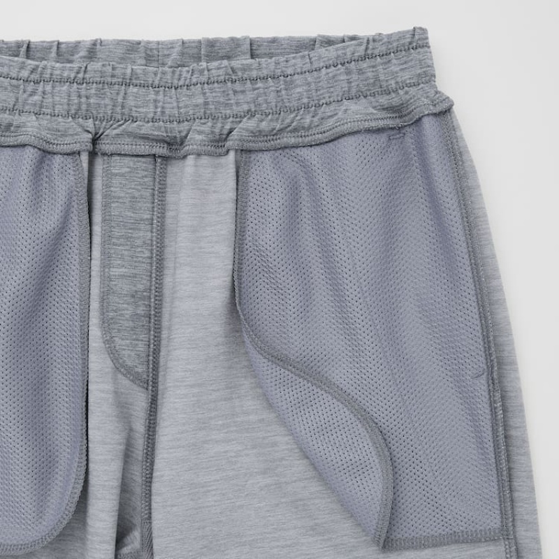 Dětské Kalhoty Jogger Uniqlo Ultra Stretch Active Šedé | FSHPZKB-18