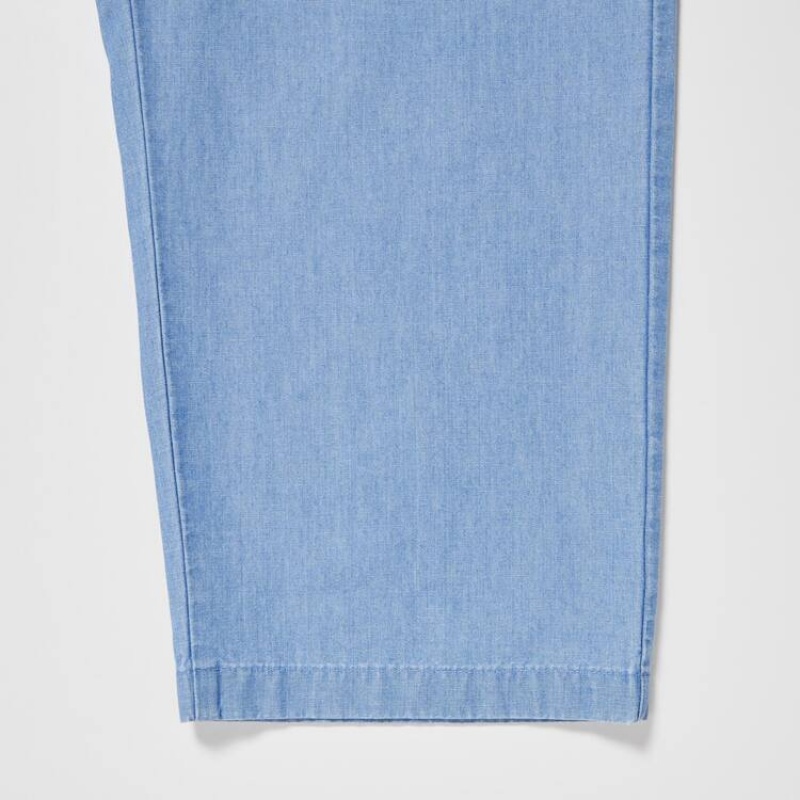 Dětské Kombinéza Uniqlo Chambray Blankyt | LEIWXKH-47