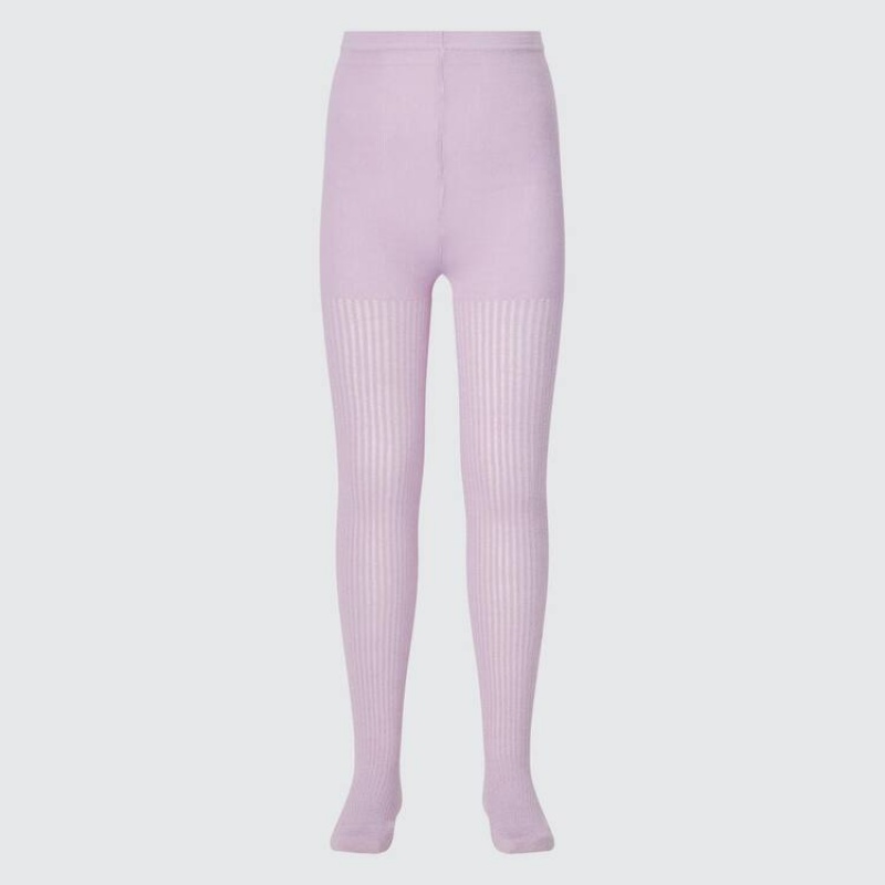 Dětské Legíny Uniqlo Glitter Tights Růžové | NWKQZST-72