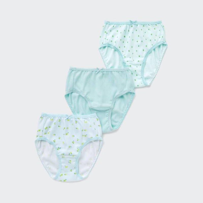 Dětské Spodní Prádlo Uniqlo Fruit Print (Three Pairs) Blankyt | WAUOSBG-25