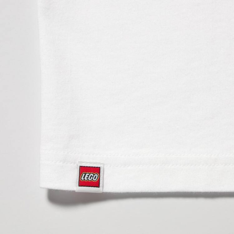 Dětské Tričko Uniqlo Lego® City Ut Grafická Bílé | PLFENGU-73