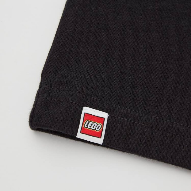 Dětské Tričko Uniqlo Lego® City Ut Grafická Černé | JGQLADR-64