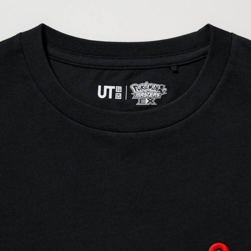 Dětské Tričko Uniqlo Pokemon Ut Grafická Černé | CUFVRLW-79