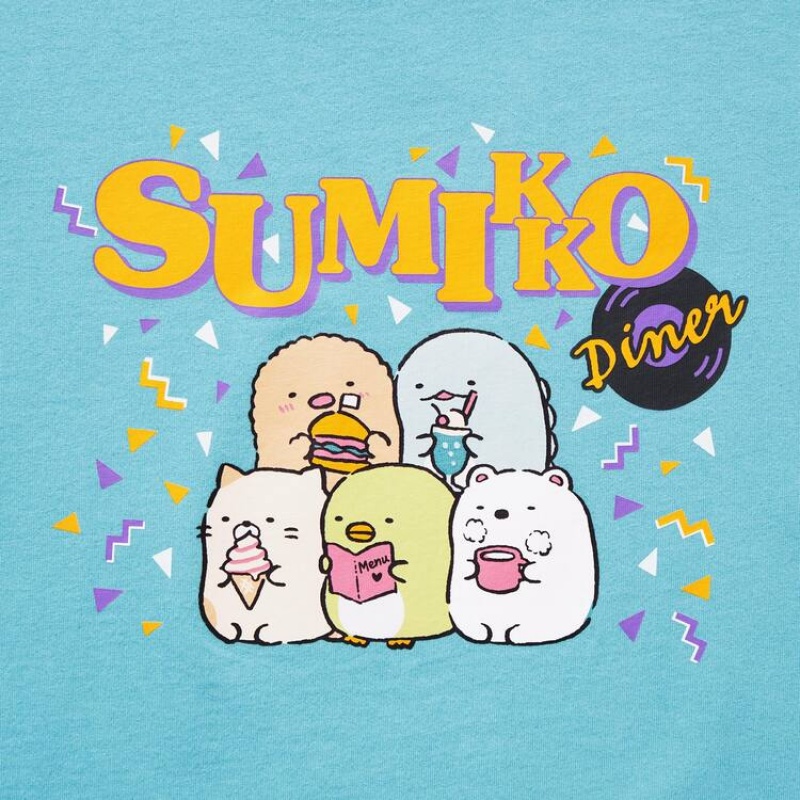 Dětské Tričko Uniqlo Sumikkogurashi Ut Grafická Zelene | ADSCJGX-83