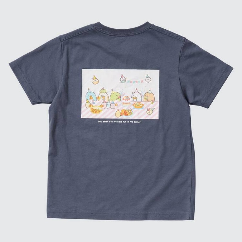 Dětské Tričko Uniqlo Sumikkogurashi Ut Grafická Blankyt | ZOGELHM-31